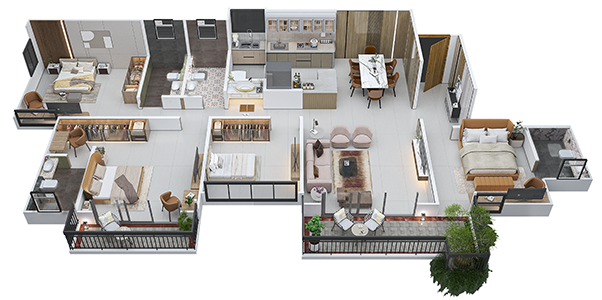 4 BHK